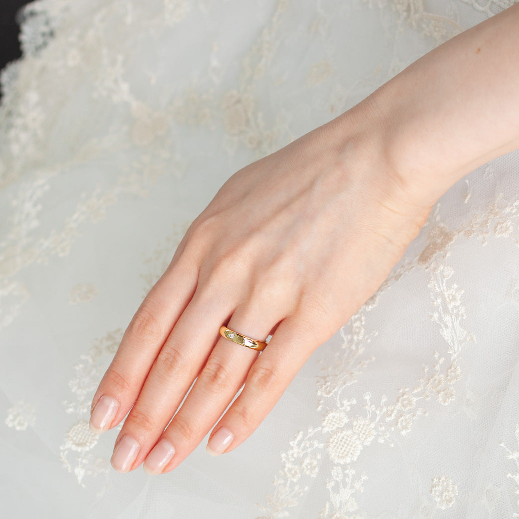 XN024 SISTINA BRIDAL マリッジリングCara -カーラ‐ K18YG