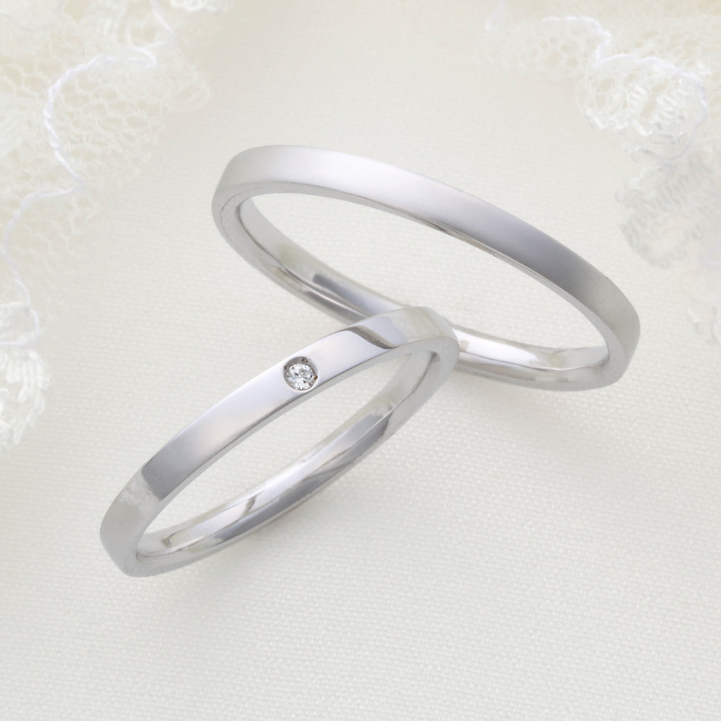 XN044　SISTINA BRIDAL マリッジリング Dalila -ダリラ‐ プラチナ