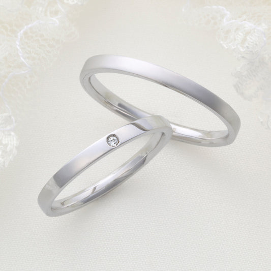 XN044　SISTINA BRIDAL マリッジリング Dalila -ダリラ‐ プラチナ