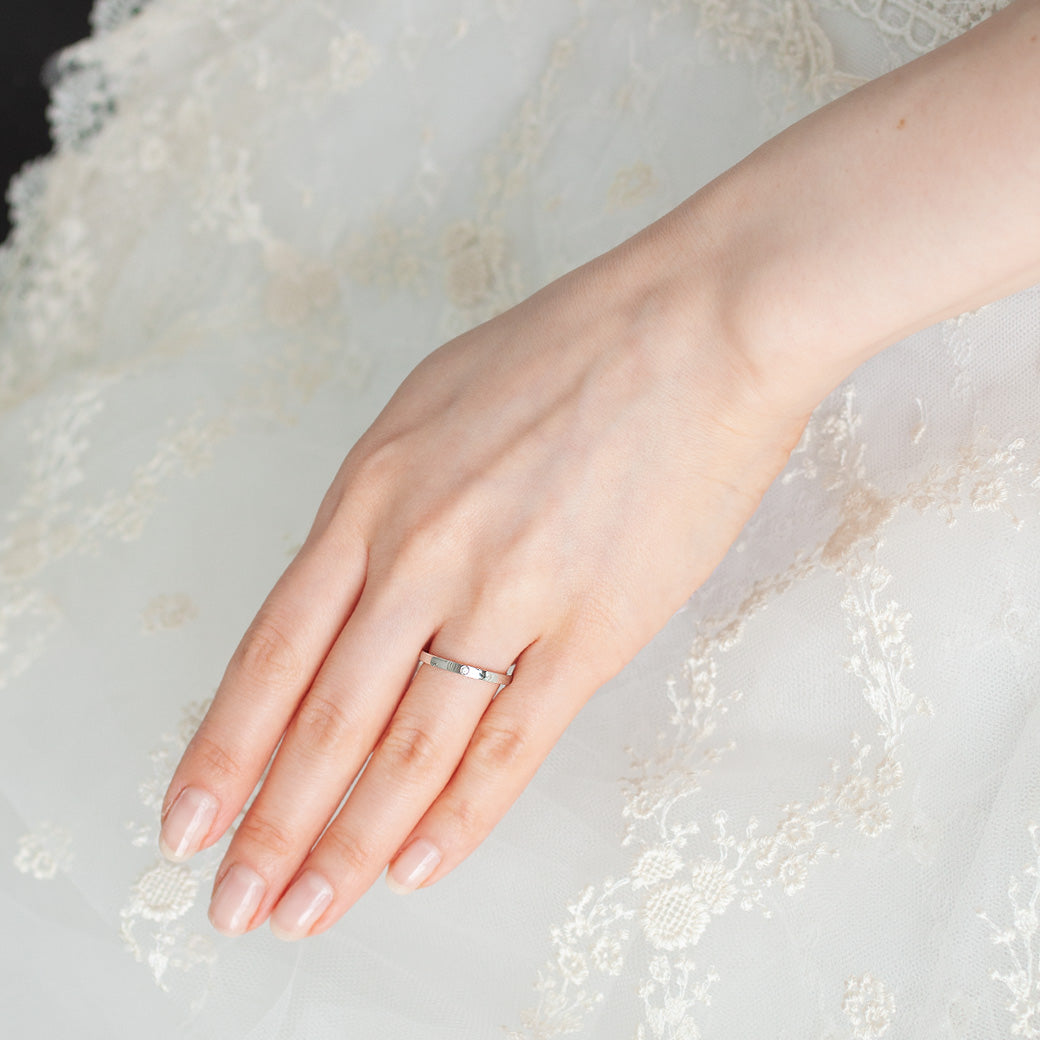 XN044　SISTINA BRIDAL マリッジリング Dalila -ダリラ‐ プラチナ