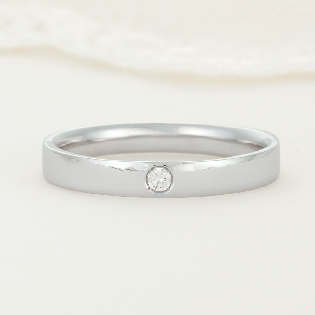 XN034　SISTINA BRIDAL マリッジリング Elena -エレナ‐ プラチナ