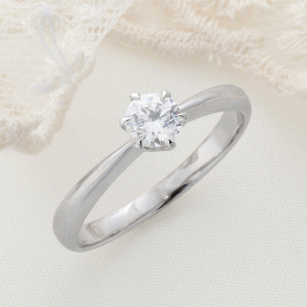 SISTINA BRIDAL エンゲージリング Aida -アイーダ- 0.3ct プラチナ　FT289　
