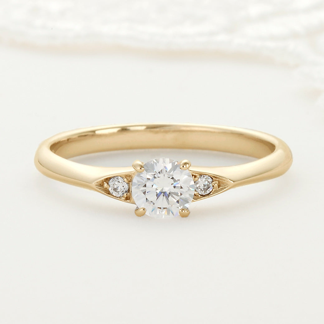 SISTINA BRIDAL エンゲージリング Eva -エヴァ- 0.3ct K18YG　DM502　