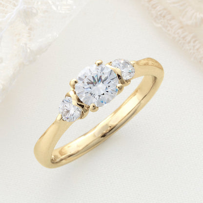 SISTINA BRIDAL エンゲージリング Francesca -フランチェスカ- 0.5ct K18YG　DM416-1　