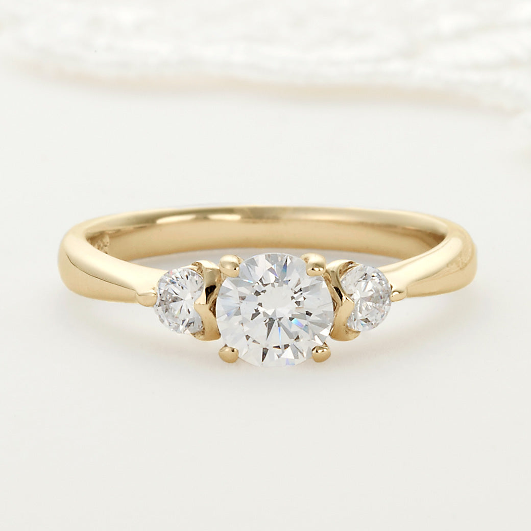 SISTINA BRIDAL エンゲージリング Francesca -フランチェスカ- 0.5ct K18YG　DM416-1　