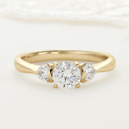 SISTINA BRIDAL エンゲージリング Francesca -フランチェスカ- 0.5ct K18YG　DM416-1　