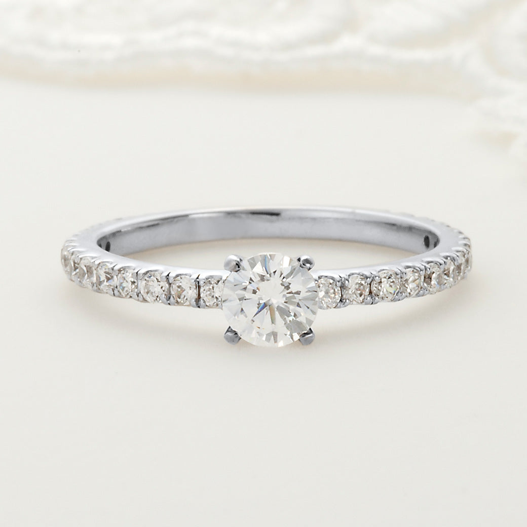 SISTINA BRIDAL エンゲージリング Gloria -グローリア - 0.3ct プラチナ　DM476-3　