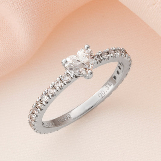 SISTINA BRIDAL エンゲージリング Helen  - ヘレン- 0.3ct プラチナ　DM476-HS　