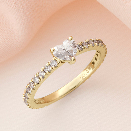 SISTINA BRIDAL エンゲージリング Helen  - ヘレン- 0.3ct K18YG　DM476-HS　
