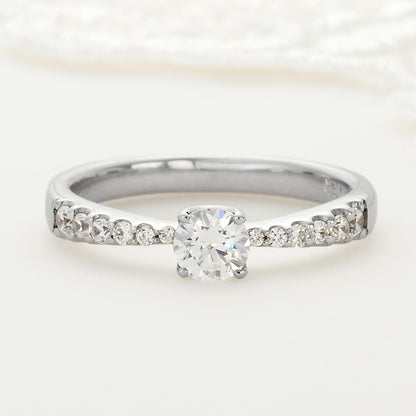 SISTINA BRIDAL エンゲージリング  Isabella -イザベラ- 0.3ct プラチナ　DM492　