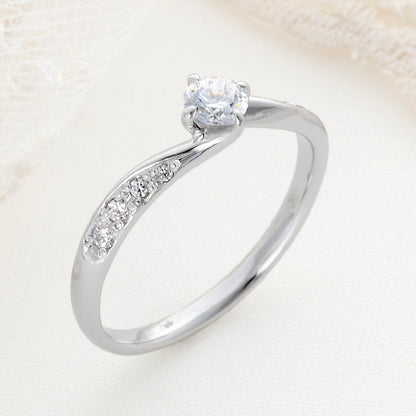 SISTINA BRIDAL エンゲージリング  Joann -ジョアン- 0.3ct プラチナ　DM446　