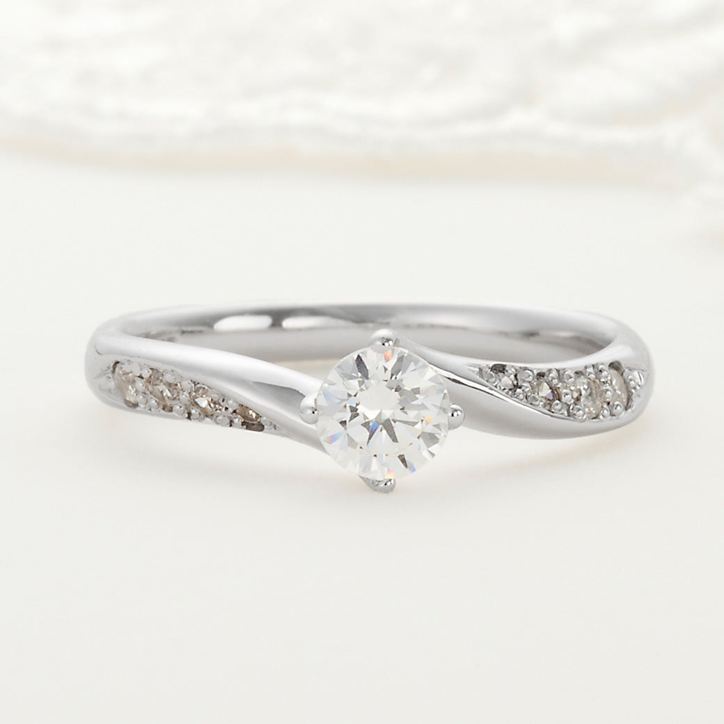 SISTINA BRIDAL エンゲージリング  Joann -ジョアン- 0.3ct プラチナ　DM446　