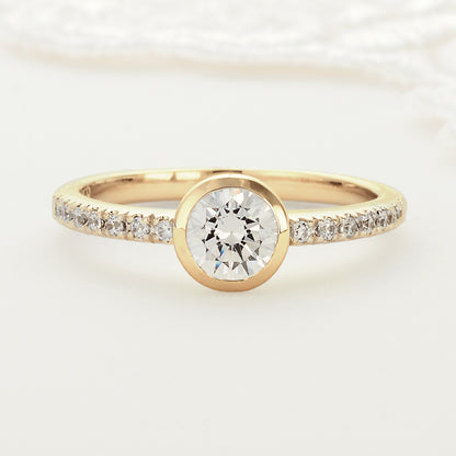 SISTINA BRIDAL エンゲージリング  Kyla -カイラ- 0.3ct K18YG　DM513-2　