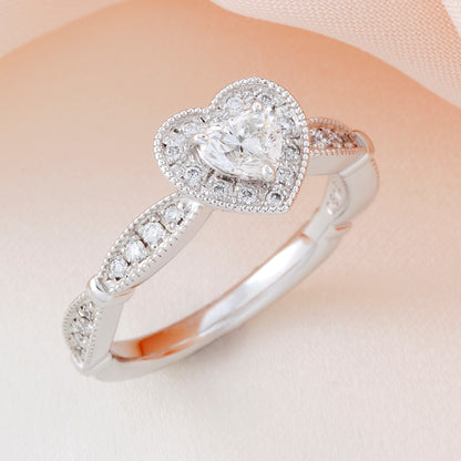 SISTINA BRIDAL エンゲージリング Nicola -ニコラ- 0.3ct プラチナ　5-13306　