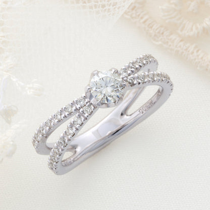 SISTINA BRIDAL エンゲージリング  Lucia -ルチア- 0.3ct プラチナ　5-13290　
