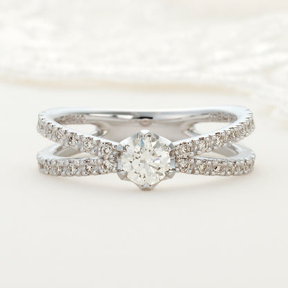 SISTINA BRIDAL エンゲージリング  Lucia -ルチア- 0.3ct プラチナ　5-13290　