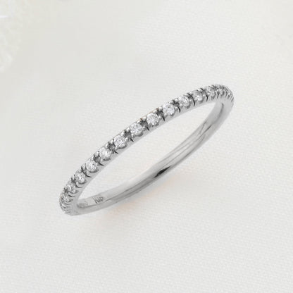 SISTINA BRIDAL エタニティリング  Rebecca -レベッカ- 0.13ct プラチナ　XM848　