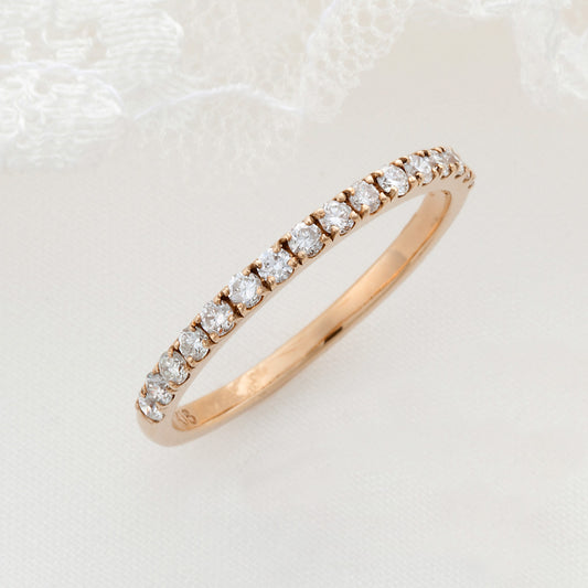 SISTINA BRIDAL エタニティリング  Sofia -ソフィア- 0.3ct K18PG　XM843　