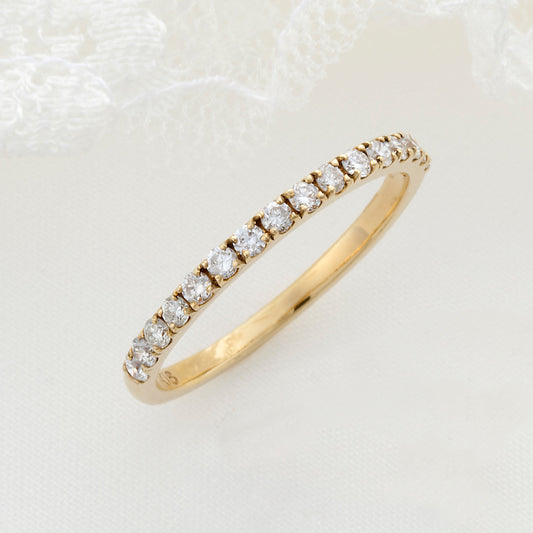 SISTINA BRIDAL エタニティリング  Sofia -ソフィア- 0.3ct K18YG　XM843　