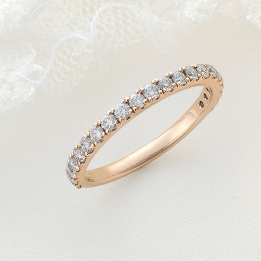 SISTINA BRIDAL エタニティリング  Tina -ティナ- 0.5ct K18PG　XM834　