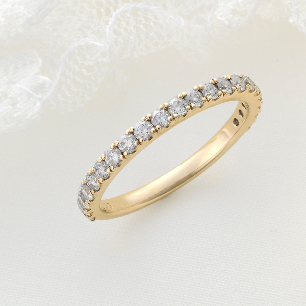 SISTINA BRIDAL エタニティリング  Tina -ティナ- 0.5ct K18YG　XM834　