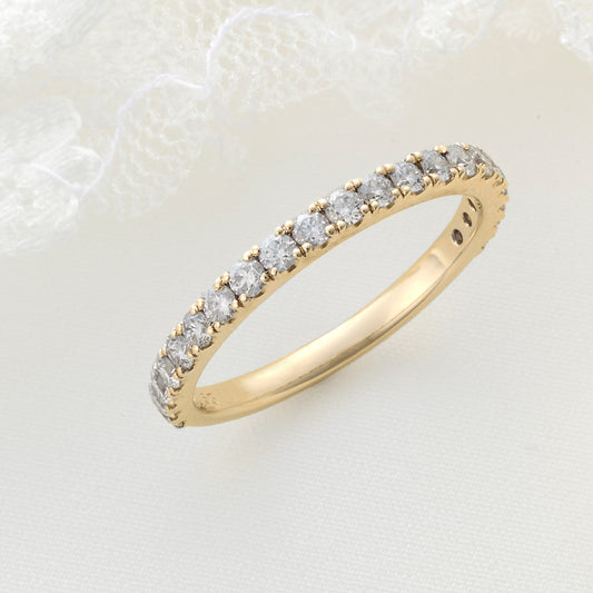 SISTINA BRIDAL エタニティリング  Tina -ティナ- 0.5ct K18YG　XM834　