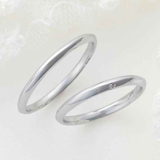 XN041 SISTINA BRIDAL マリッジリング Fabia -ファビア‐ プラチナ