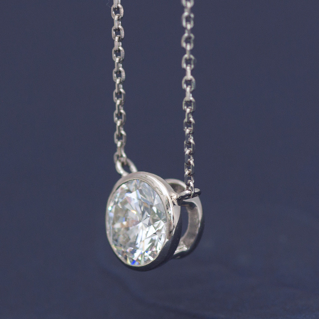 楽天市場】ラボグロウンダイヤモンド ネックレス 0.5ct 鑑定書付 一粒 ダイヤ ネックレス レディース ラボグロウン ダイヤモンド  金属アレルギー対応 ネックレス シンプル ステンレス316L 小さめ 一粒ダイヤモンド 6本爪 あずき チェーン 誕生日 プレゼント 女性 ギフト 4  