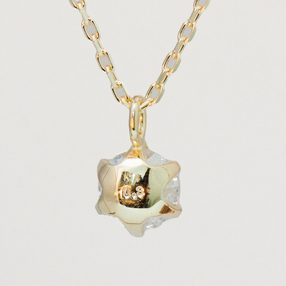 LIMITED】【Natural】K18イエローゴールド 0.3ct 一粒ダイヤモンド