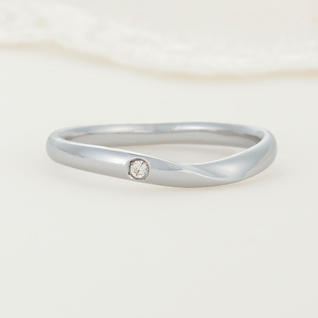 XN040 SISTINA BRIDAL マリッジリング Ines -イネス‐ プラチナ