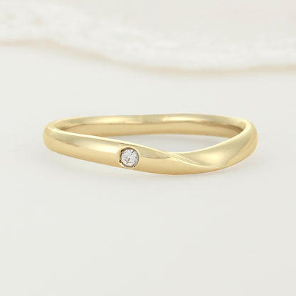 XN040 SISTINA BRIDAL マリッジリング Ines -イネス‐ K18YG