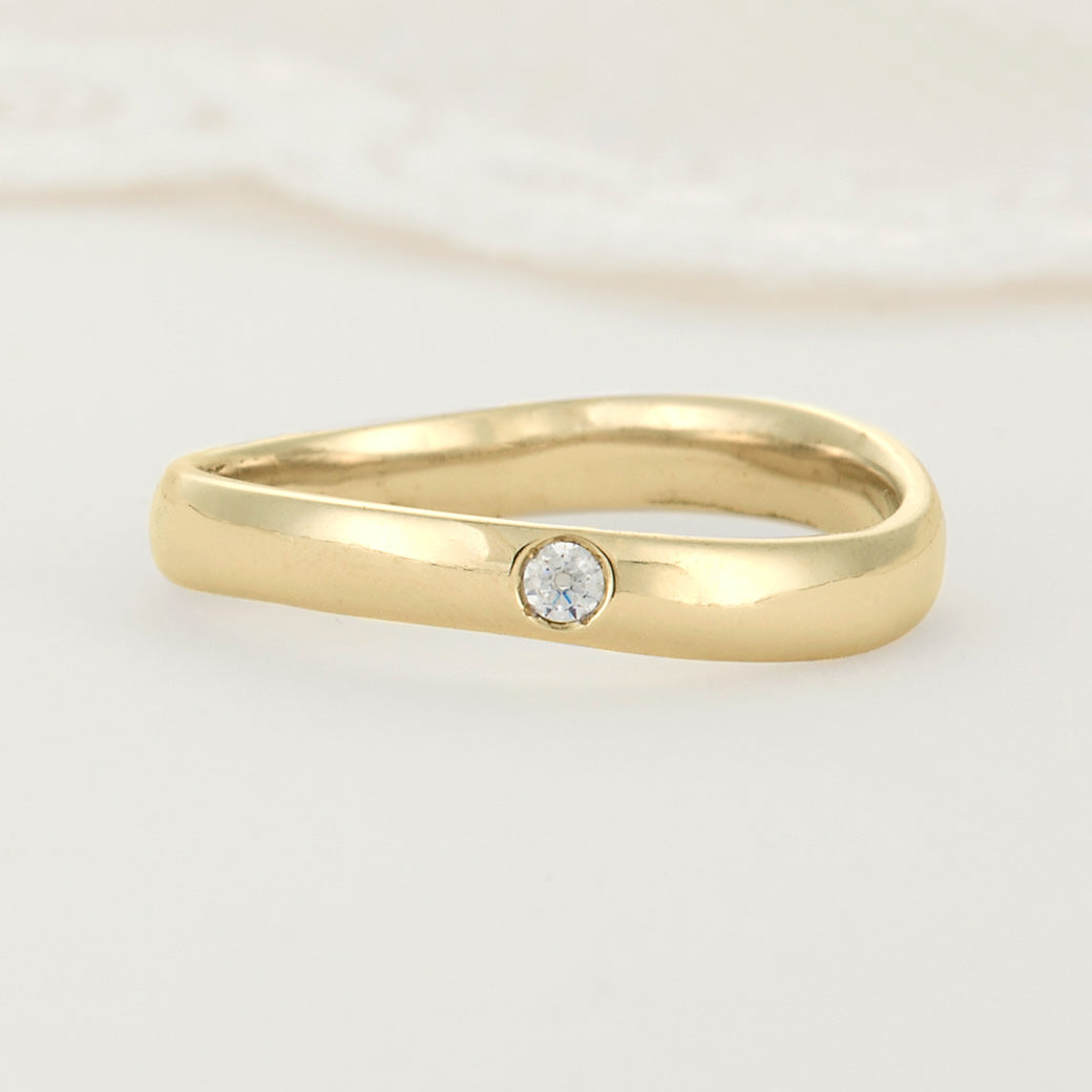 XN032　SISTINA BRIDAL マリッジリング Jenna -ジェナ‐ K18YG