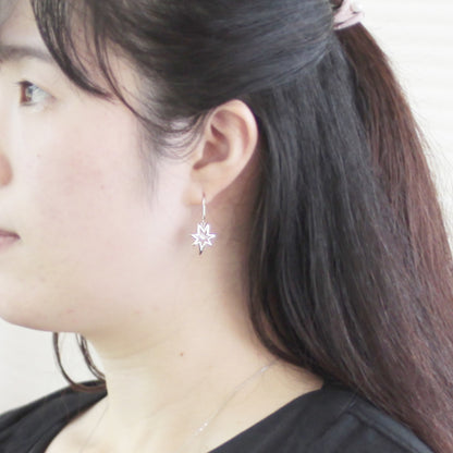 【Natural】LiLiNa プラチナ BLINKA -ブリンカ- 星ピアス　