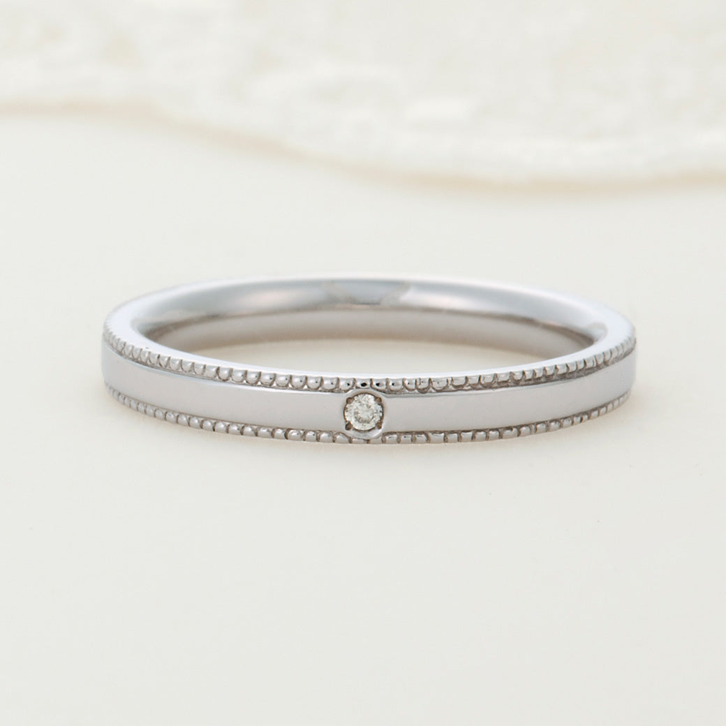 XN050　SISTINA BRIDAL マリッジリング Mia -ミア‐ プラチナ