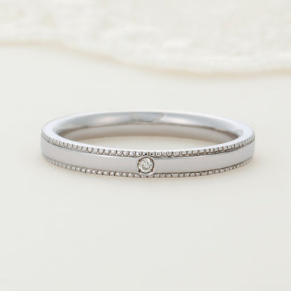 XN050　SISTINA BRIDAL マリッジリング Mia -ミア‐ プラチナ