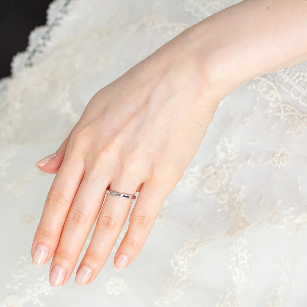 XN050　SISTINA BRIDAL マリッジリング Mia -ミア‐ プラチナ