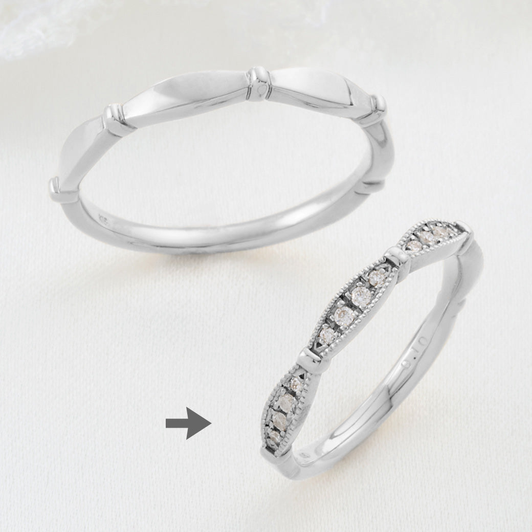SISTINA BRIDAL マリッジリング Orsa -オルサ‐ プラチナ　15-2075