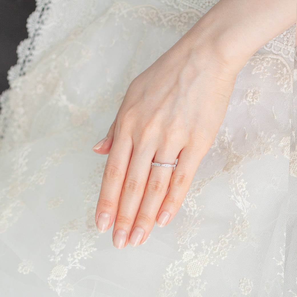 SISTINA BRIDAL マリッジリング Orsa -オルサ‐ プラチナ　15-2075