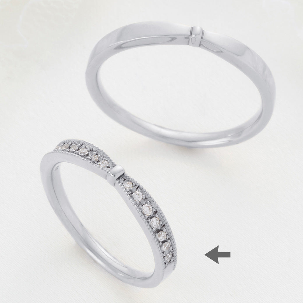SISTINA BRIDAL マリッジリング Rella -レラ‐ プラチナ　15-2077