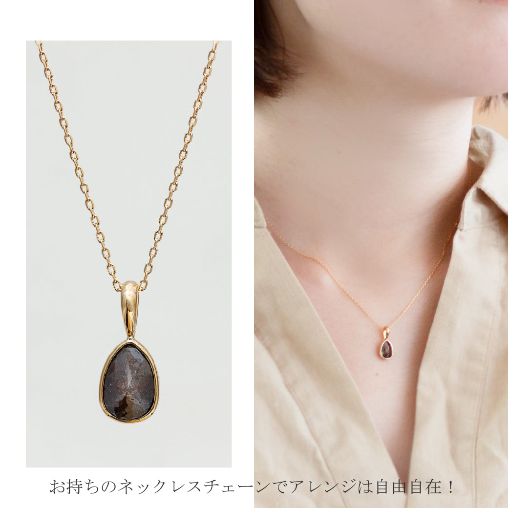 K18 ブラックダイヤモンド ペンダントトップ 1.002ct – SISTINA JEWELRY