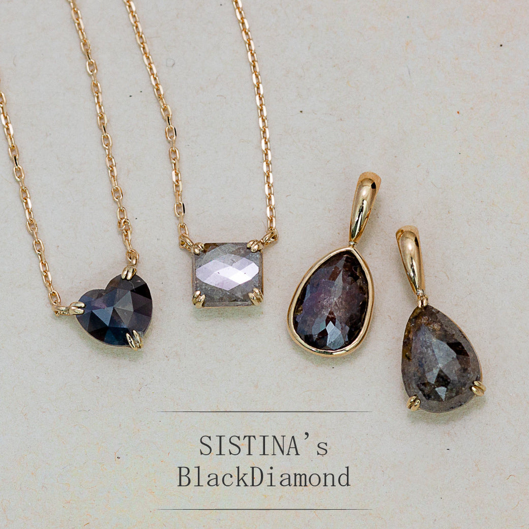 K18 ブラックダイヤモンド ペンダントトップ 1.443ct – SISTINA JEWELRY