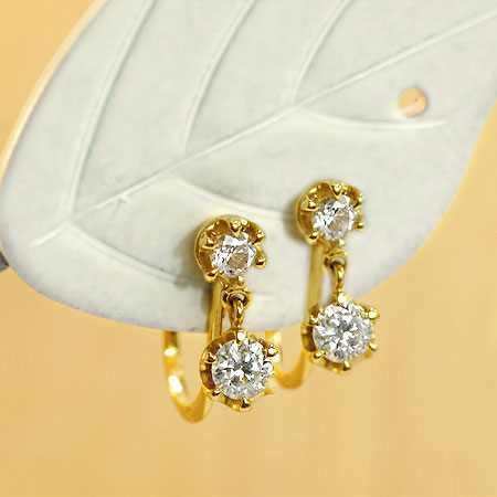 P00145ER K18 スウィングダイヤイヤリング 0.24ct – SISTINA JEWELRY