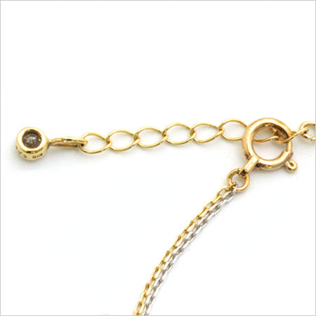 k10 アンクレット K10ベネチアンフラットチェーン アンクレット（アンクレット