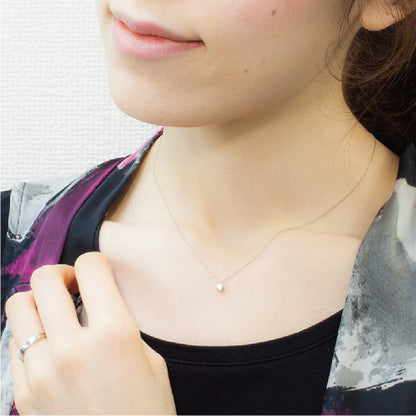 【Natural】K18  一粒ダイヤモンド ネックレス 0.2ct Iカラー I1 Fairカット　
