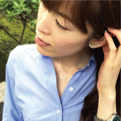 【Natural】K18  一粒ダイヤモンド ネックレス 0.2ct Iカラー I1 Fairカット　