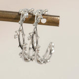 ～Green Leaf～　K10  リースピアス　P00177