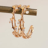 ～Green Leaf～　K10  リースピアス　P00177