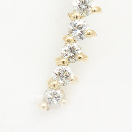 P00200 K18 ダイヤラインスタッドピアス 0.24ct – SISTINA JEWELRY