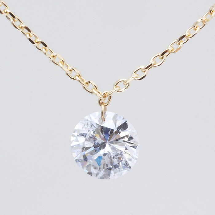 K18 レーザーホールダイヤ ネックレス 0.52ct – SISTINA JEWELRY