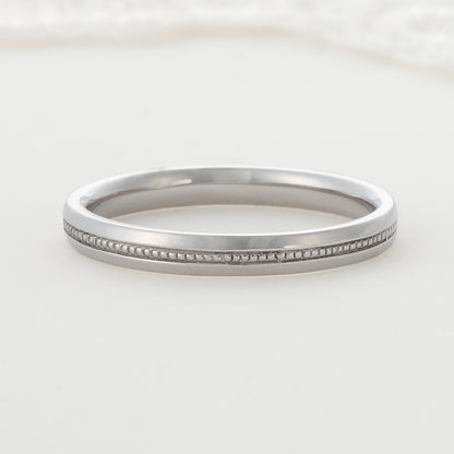 XN049　SISTINA BRIDAL マリッジリング Lara -ラーラ‐ プラチナ